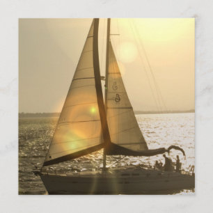 Dusk Sailing Invitations