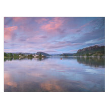 Dusk Sky Reflections on Loch Carron