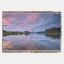 Dusk Sky Reflections on Loch Carron