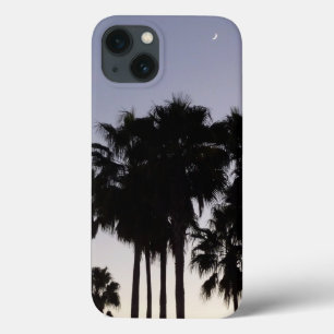 Dusk with Palm Trees Tropical Scene iPhone 13 Case