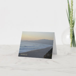 Dusky Beach Card