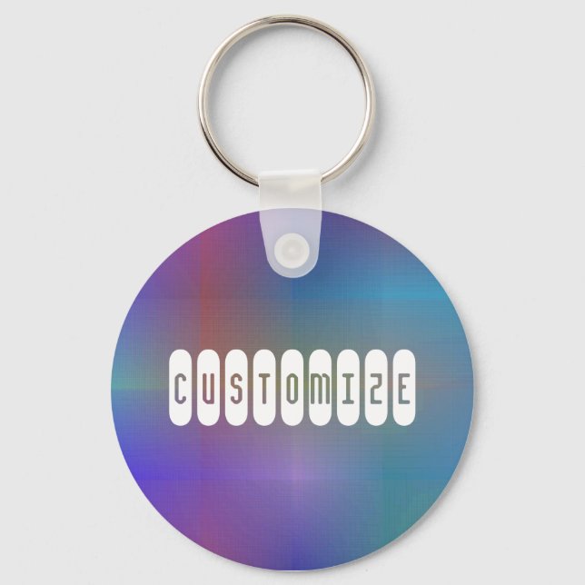 Dusky Colour I - Template Keychain (Front)