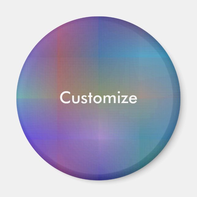 Dusky Colour I - Template Magnet (Front)