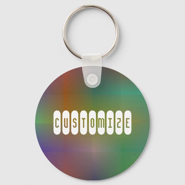Dusky Colour VI - Template Keychain (Front)