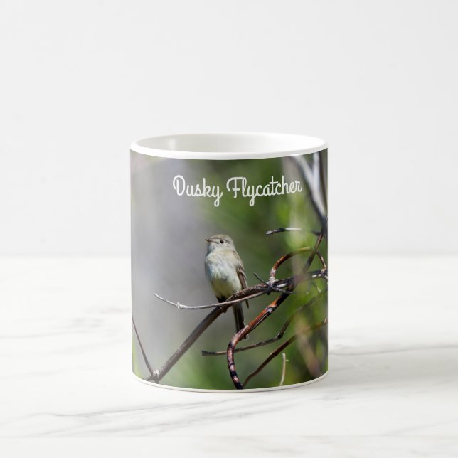 Dusky Flycatcher Coffee Mug (Center)