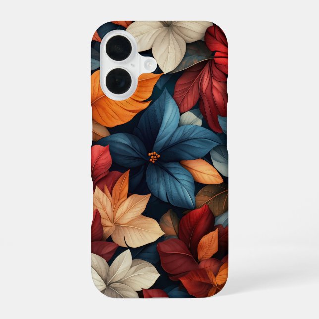 Dusky Lanterns iPhone 16 Case (Back)