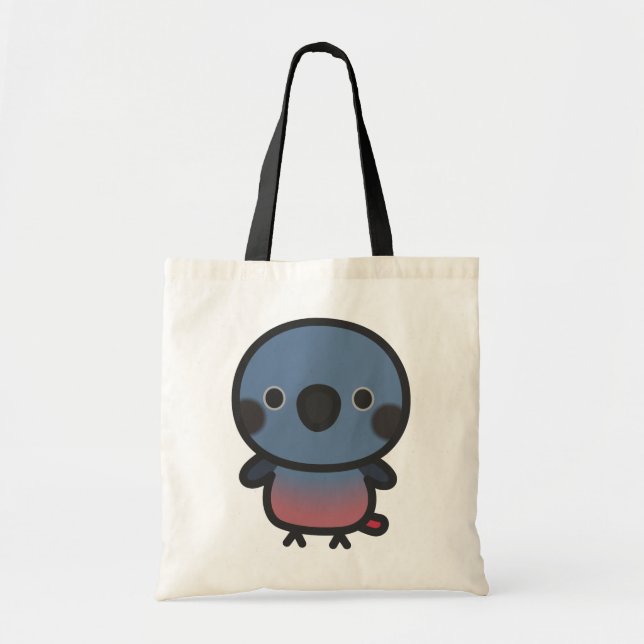 Dusky parrot tote bag (Front)