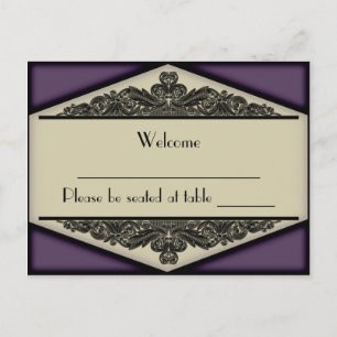 Dusky Purple Vintage, carte postale
