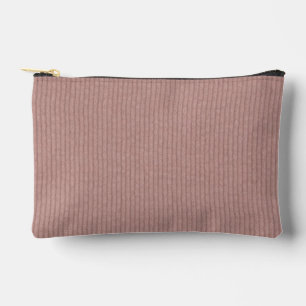 Dusky Rose Cord Velvet Look Täschchen Accessory Pouch
