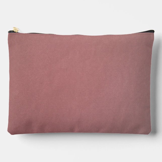 Dusky Rose Leather Effect bag Print Cut Sew Bag (Front)