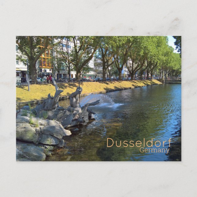 Dusseldorf 4 postcard (Front)