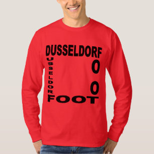 DUSSELDORF FOOT Basic Red T-shirt