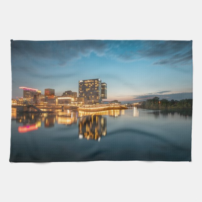 Dusseldorf Germany Kitchen Towel (Horizontal)