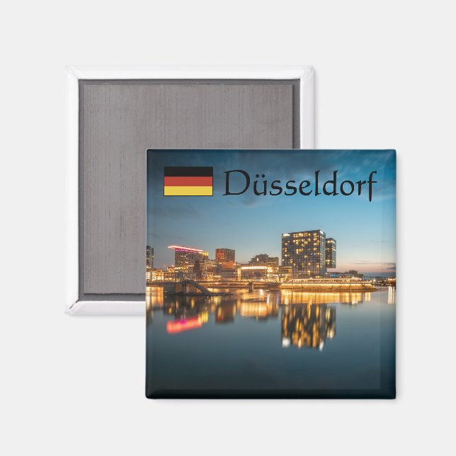 Dusseldorf Germany Magnet (Front/Back)