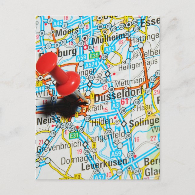 Düsseldorf, Germany Postcard (Front)