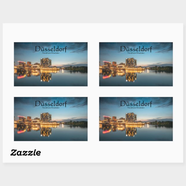 Dusseldorf Germany Sticker (Sheet)