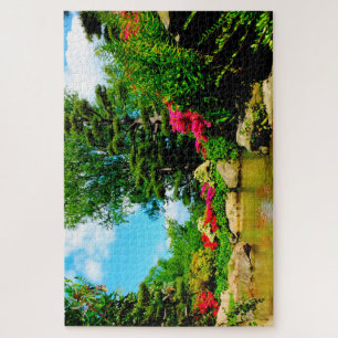 Düsseldorf Japanese Gardens. Jigsaw Puzzle