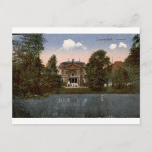 Dusseldorf Kunsthalle Vintage Art Museum Postcard