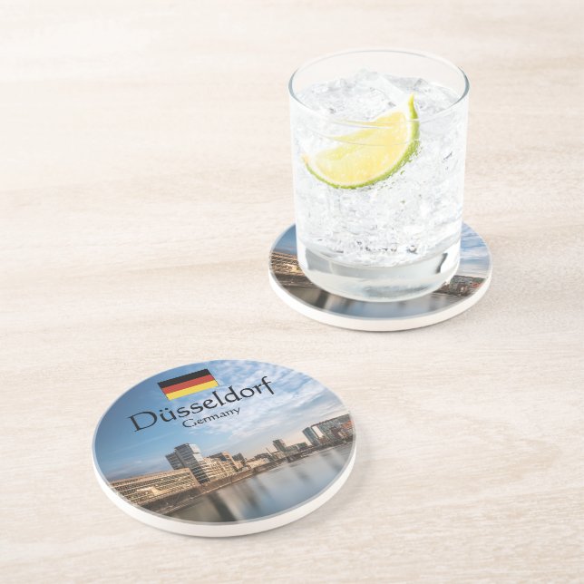 Dusseldorf Souvenir Coaster (Side)