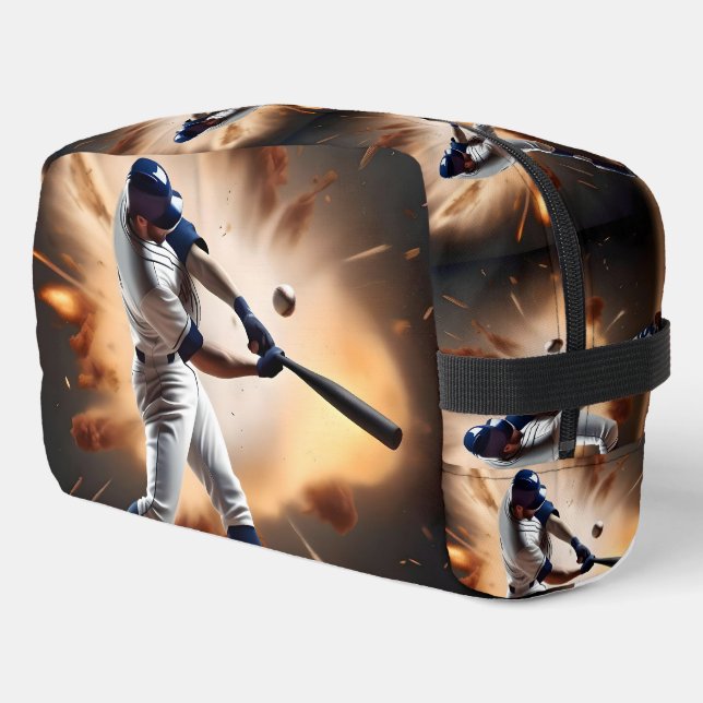 Dust And Glory: Baseball The Home Run Dopp Kit (Left Corner)