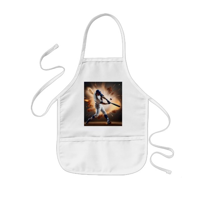 Dust And Glory: Baseball The Home Run Kids Apron (Front)