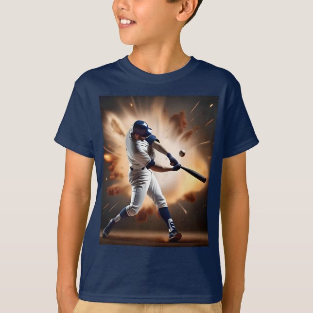Dust And Glory: Baseball The Home Run T-Shirt (Front)