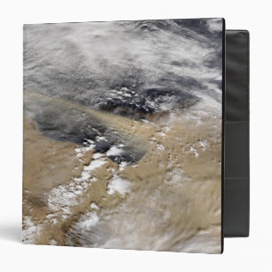 Dust blows off the coast of Libya Binder