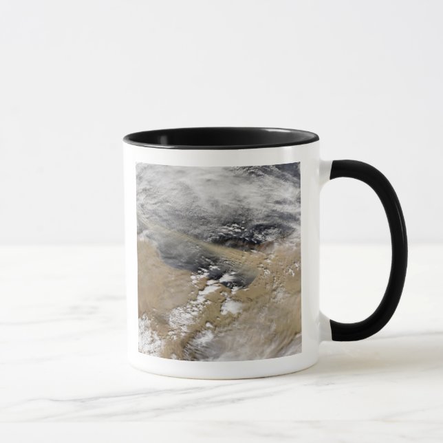 Dust blows off the coast of Libya Mug (Right)
