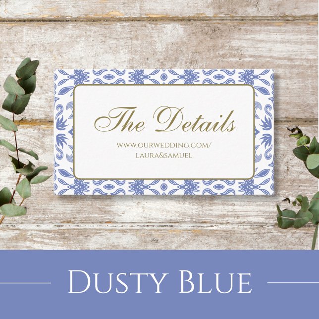 Dust Blue Patterned Enclosure Cards (Creator Uploaded)