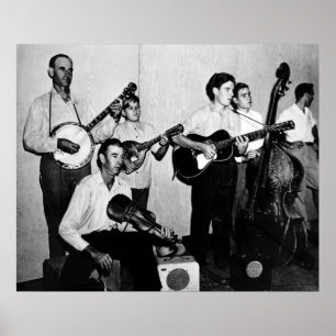 Dust Bowl Era Band Poster