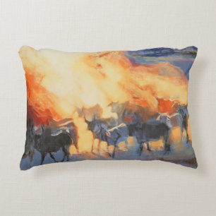Dust Cloud Drung 1996 Decorative Pillow