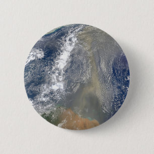 Dust Heading Toward South America 2 Inch Round Button