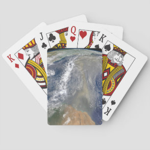 Dust Heading Toward South America Playing Cards