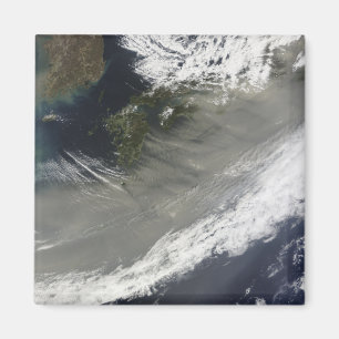 Dust over Japan Magnet