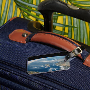 Dust Over The Mediterranean Sea And Cyprus Island Luggage Tag