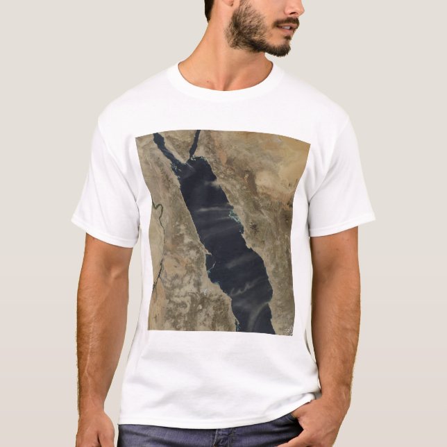Dust plumes over the Red Sea T-Shirt (Front)
