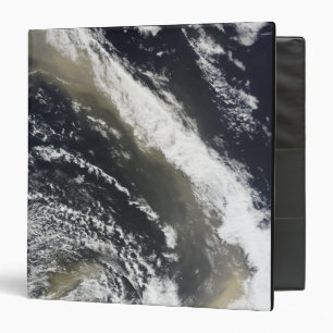 Dust storm blowing over the Tasman Sea Binder