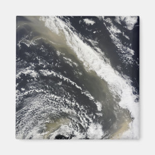 Dust storm blowing over the Tasman Sea Magnet