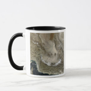 Dust storm in Iran Mug