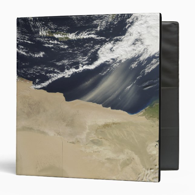 Dust storm over Egypt Binder (Front/Inside)
