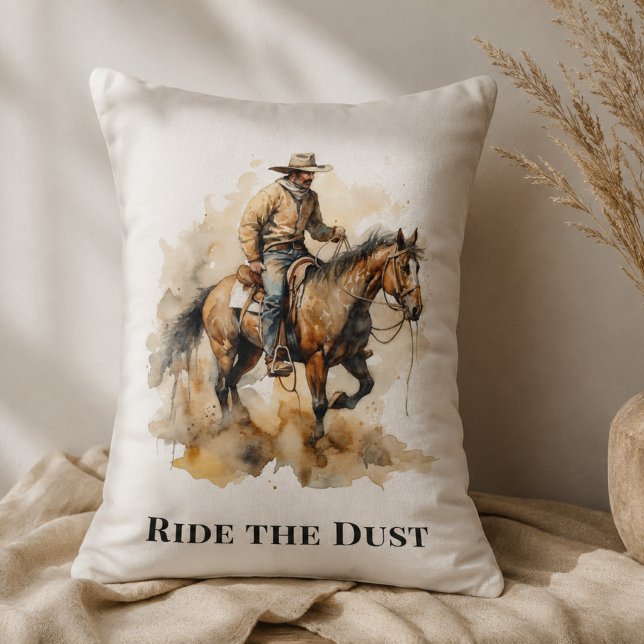 Dust Trail Ranch Pillow For Horse Lovers (Creator Uploaded)