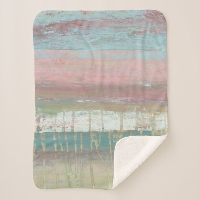 Dusted Horizon Sherpa Blanket (Front)