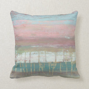 Dusted Horizon Throw Pillow