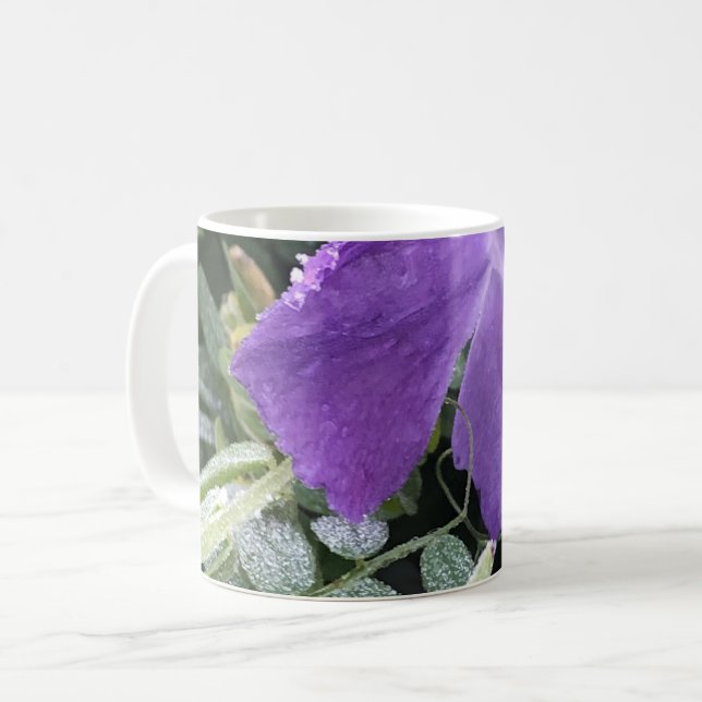 Dusted Violets Coffee Mug (Front Left)