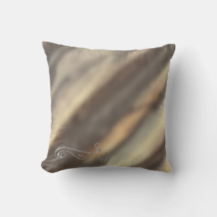 Dusted Wood Throw Pillow