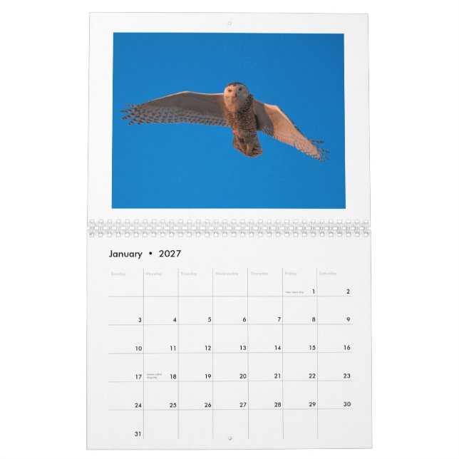 Dustin Gabriel Photography 2015 Calendar (Jan 2027)