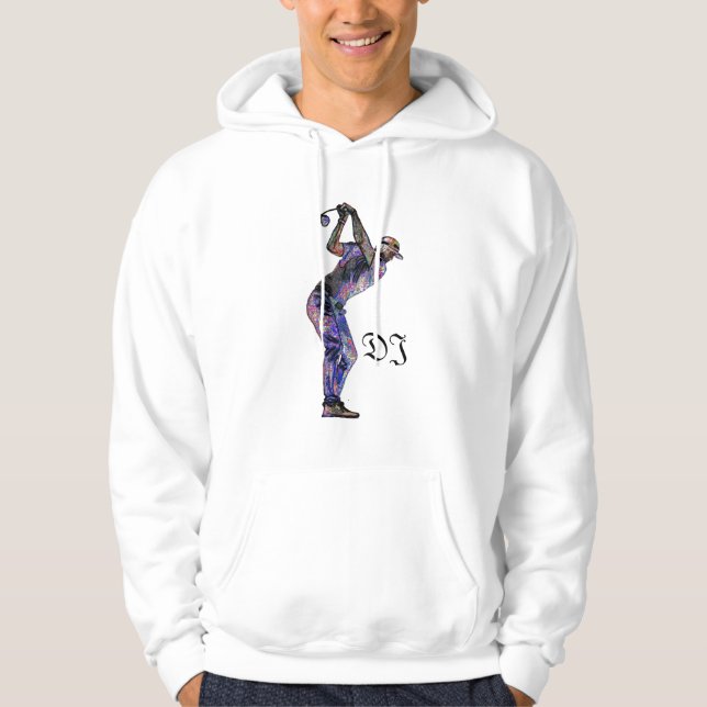 Dustin Johnson Golf Dustin Golf Ducks Hoodie (Front)
