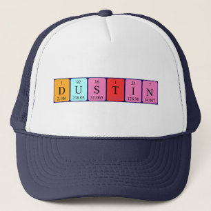 Dustin periodic table name hat