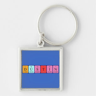 Dustin periodic table name keyring