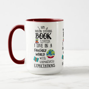 Dustin Stevens Book Lover Mug